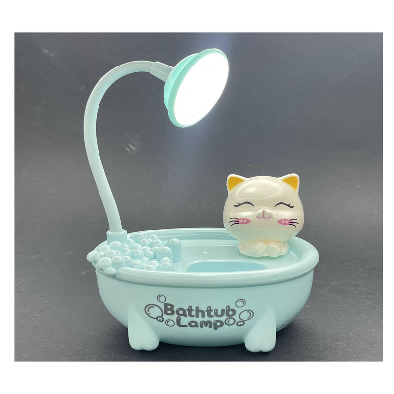 چراغ مطالعه مدل سه کاره شارژی طرح BATHTUB