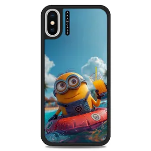 AKAM AMC-WAX-MINIONS5 Cover For Apple iPhone X/Xs