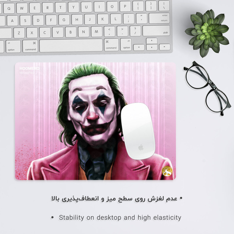 ماوس پد هومرو مدل A2716 طرح جوکر 1
