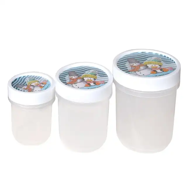 ظرف نگهدارنده مدل دایره ای مجموعه 3 عددی