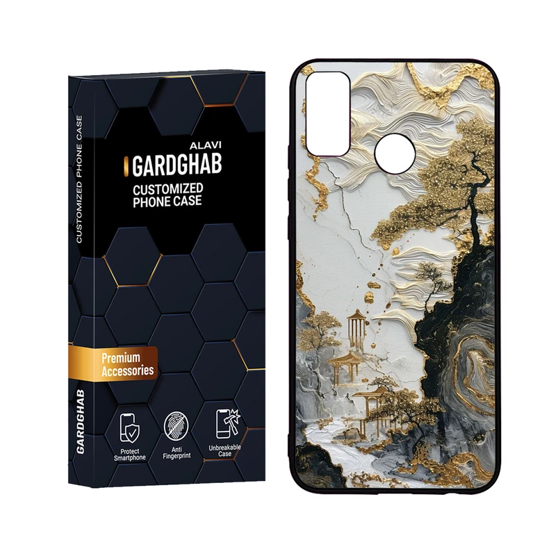 کاور گارد قاب علوی مدل Glass مناسب برای گوشی موبایل انر 9X Lite