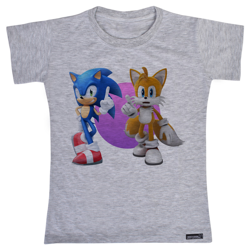 تی شرت آستین کوتاه پسرانه 27 مدل Sonic کد MH1395