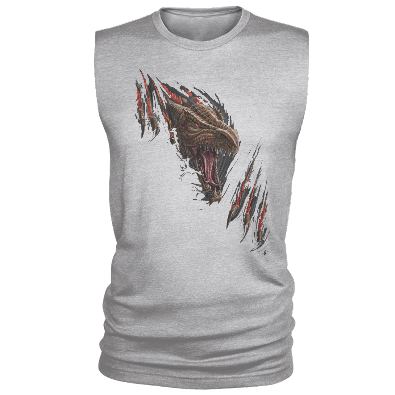 تاپ مردانه طرح اژدها کد M290