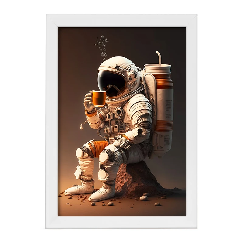 تابلو خندالو مدل فضانورد کد F10080