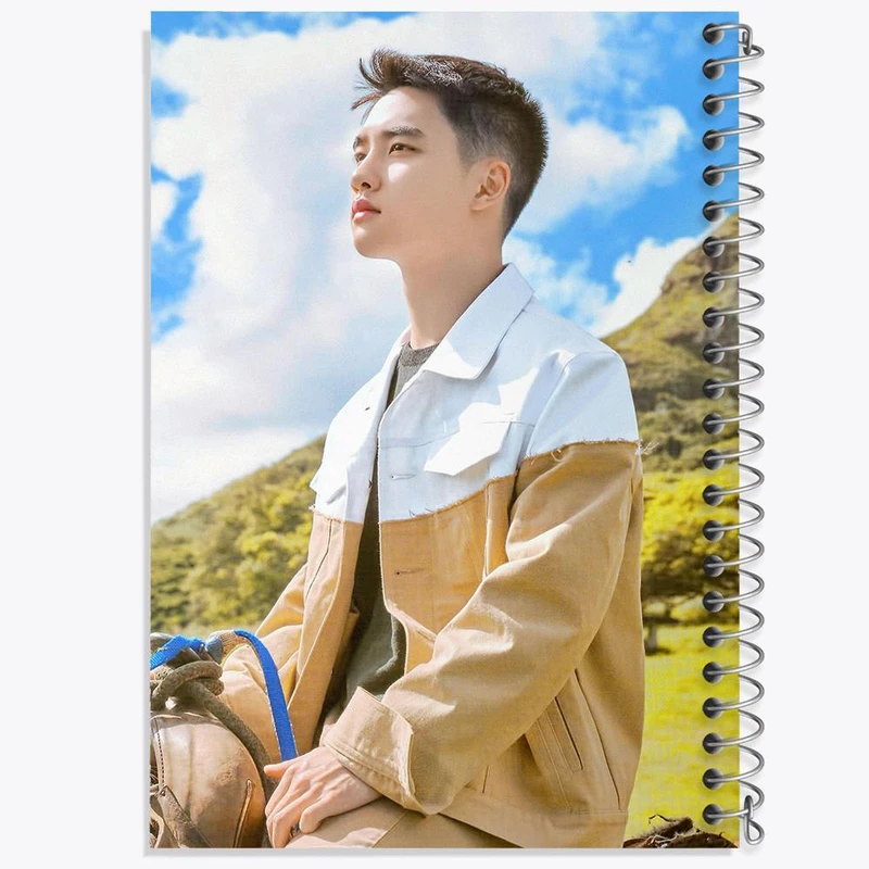 دفتر نت موسیقی 50 برگ خندالو مدل دی او گروه اکسو EXO کد 13368