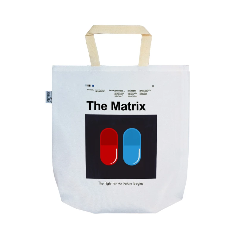 ساک خرید ترمه طراحان ایده مدل فیلم ماتریکس، the matrix کد strm0901 - SS