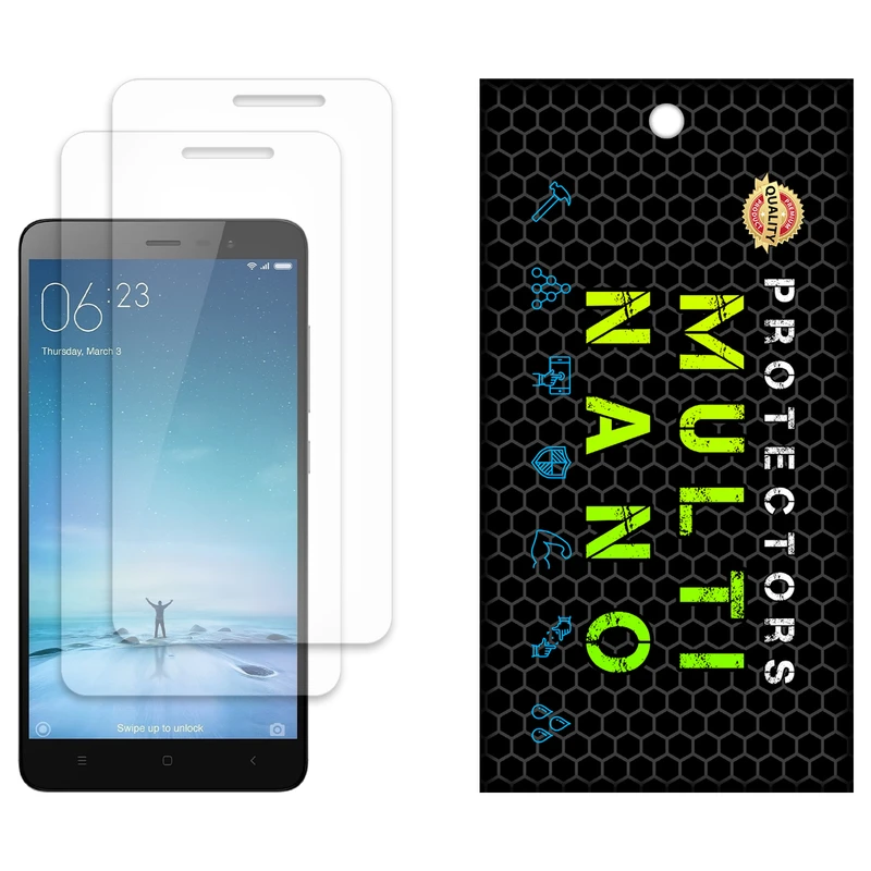 محافظ صفحه نمایش مات مولتی نانو مدل X-S2M مناسب برای گوشی موبایل شیائومی Redmi Note 3 (MediaTek) بسته دو عددی