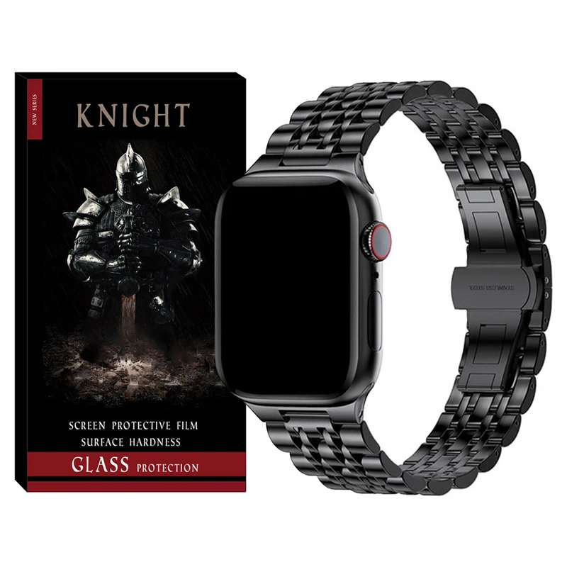 بند نایت مدل 7Bead KT مناسب برای اپل واچ سری 10 سایز 46 میلی متری
