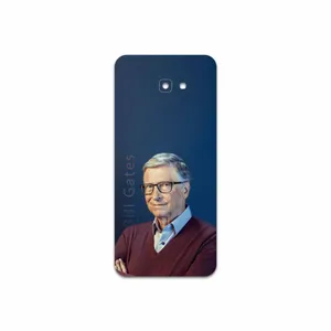 MAHOOT Bill Gates Cover Sticker for Samsung Galaxy J4 Plus