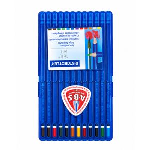 مدادآبرنگی 12 رنگ استدلر مدل ergosoft aquarell کد SB12156