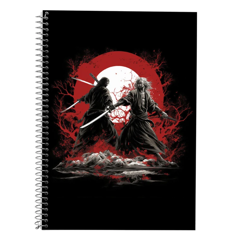 دفتر زبان 50 برگ مدوپد مدل سه خط طرح Fullmetal Alchemist کد DF2352