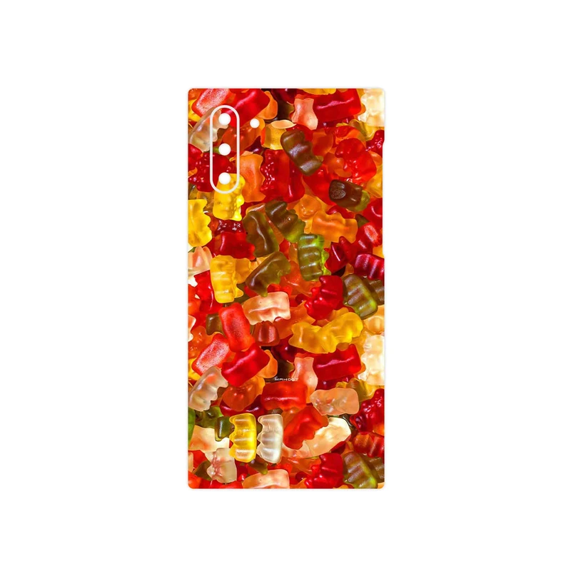 برچسب پوششی ماهوت مدل Gummi candy 1 مناسب برای گوشی موبایل سامسونگ Galaxy Note 10