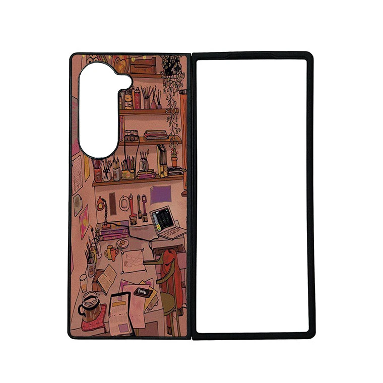 کاور گالری وبفر طرح اتاق مناسب برای گوشی موبایل سامسونگ galaxy z fold 6