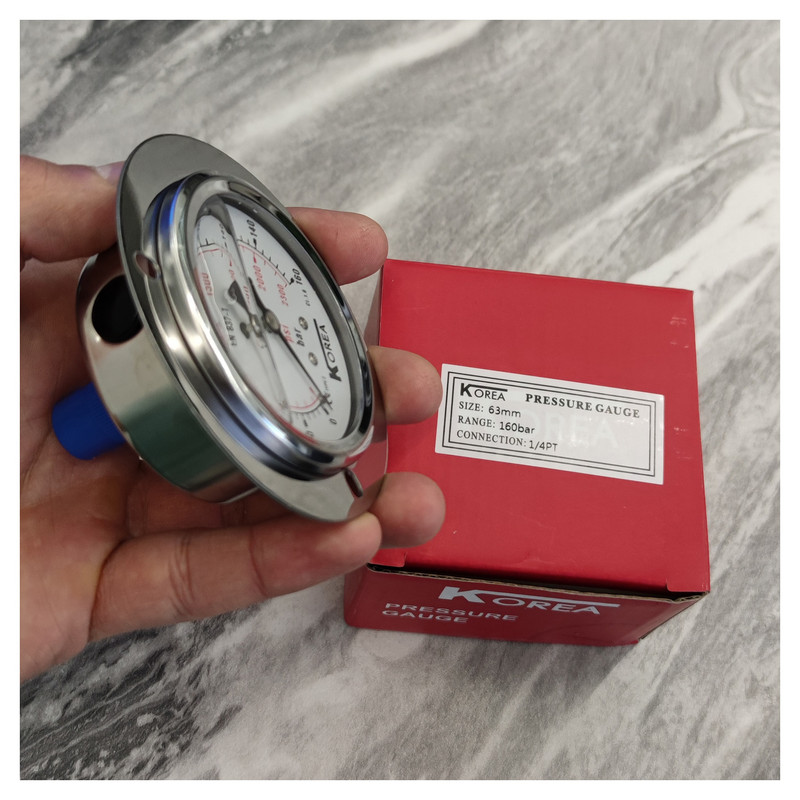 گیج فشار کره مدل 6cm-back-160bar