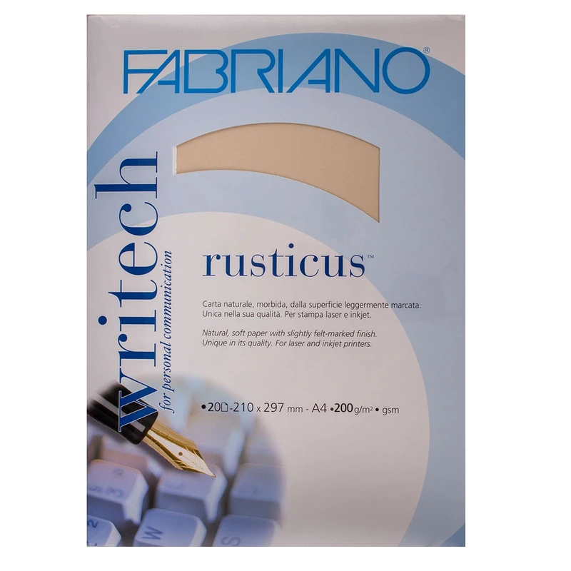 مقوا فابریانو مدل راستیکاس سایز A4 بسته 20 عددی