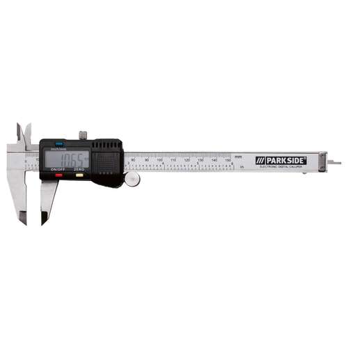 کولیس دیجیتال پارکساید کد 150 گستره 0-150 میلیمتر