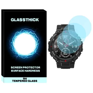 Glassthick SH-GL Screen Protector For Amazfit T-Rex Pack of 3