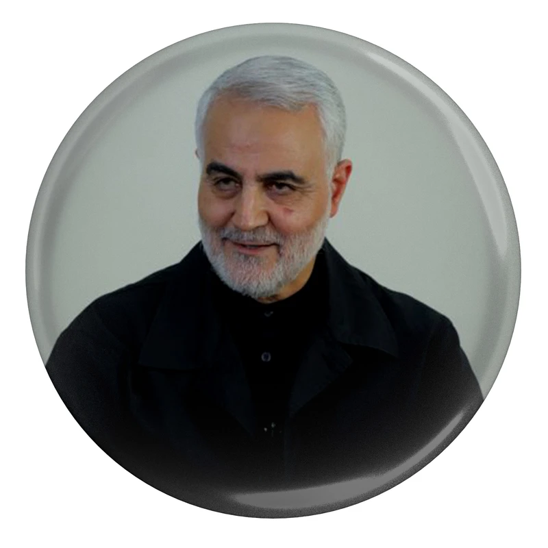 مگنت طرح سردار شهید حاج قاسم سلیمانی مدل S4819 