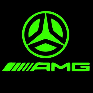 استیکر هیمیا مدل شب تاب طرح mercedes benz