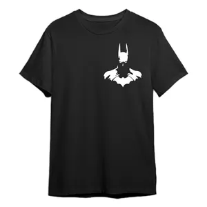 تی شرت آستین کوتاه زنانه مدل Batman کد M22 رنگ مشکی
