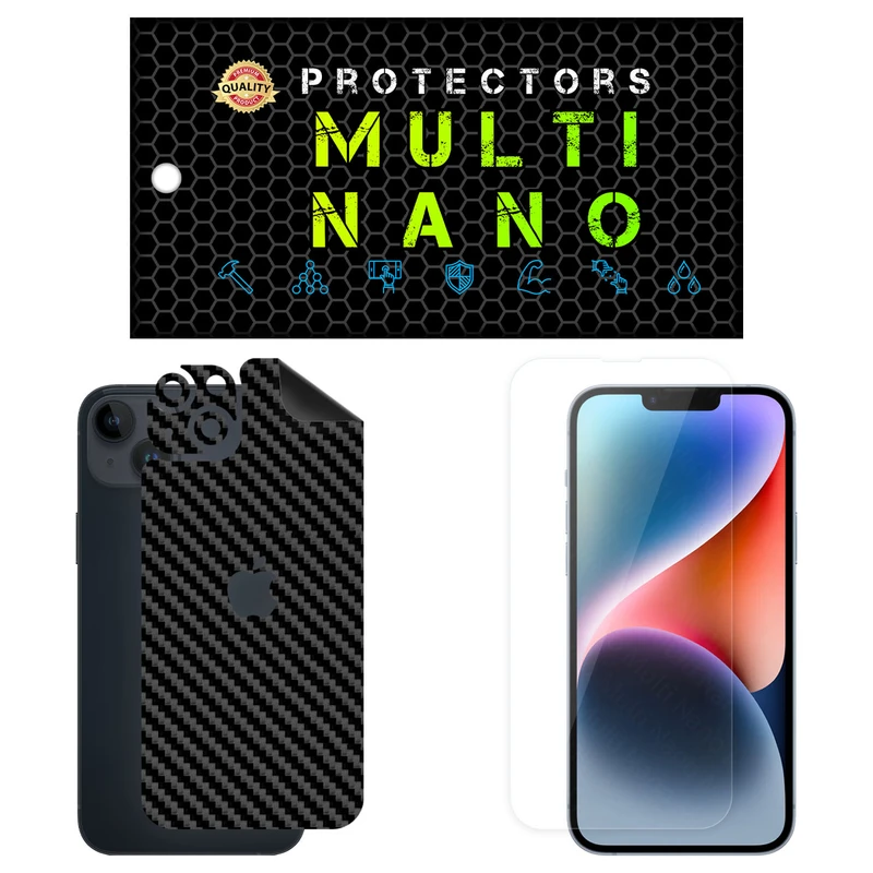محافظ صفحه نمایش مولتی نانو مدل X-SFC مناسب برای گوشی موبایل اپل iPhone 14 Plus به همراه برچسب پوششی