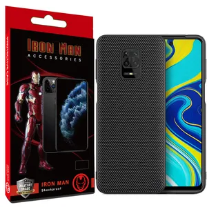 Iron Man Textured Cover For Redmi Note 9S / Redmi Note 9 Pro / Redmi Note 9 Pro Max