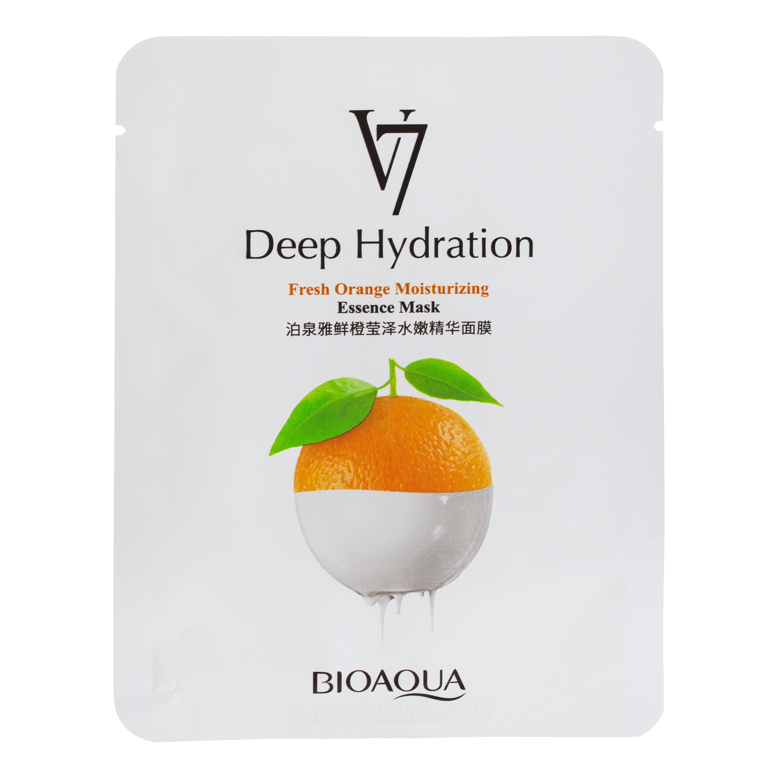 ماسک صورت بی آکوا مدل پرتقال مناسب برای انواع پوست وزن 30 گرم