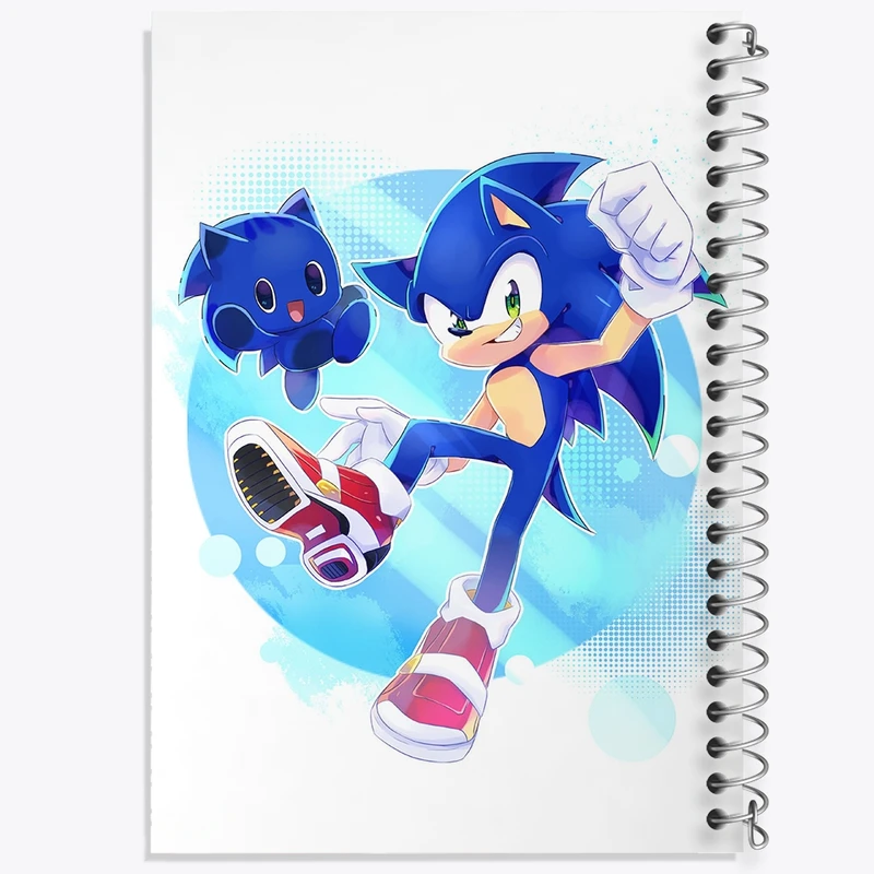 دفتر لیست خرید 50 برگ خندالو طرح سونیک (Sonic) کد F2203