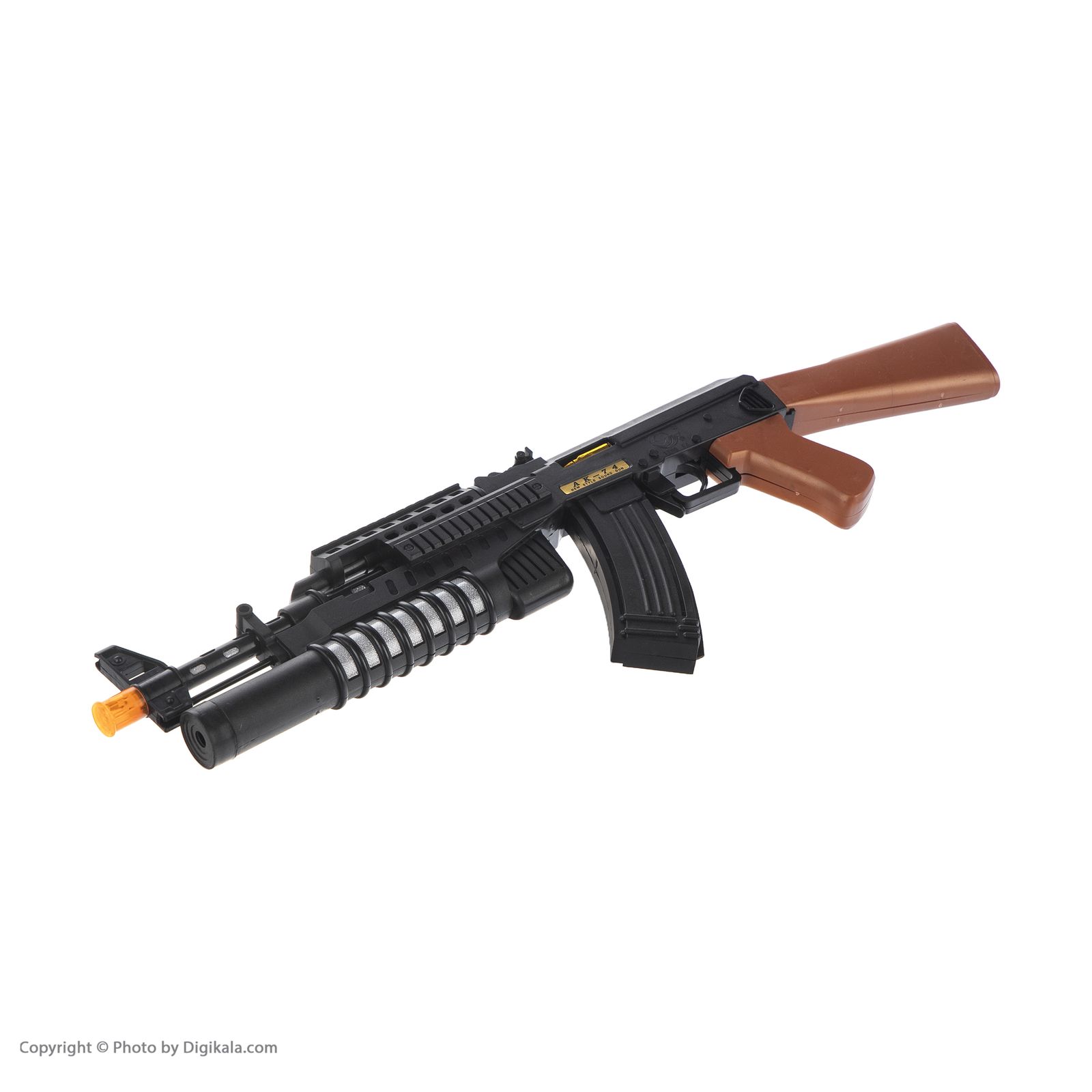 تفنگ بازی مدل AK-74 کد LX.7622B -  - 3