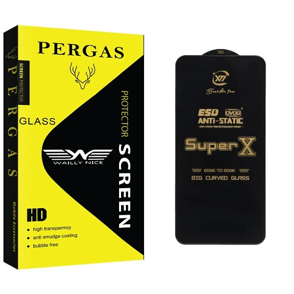 محافظ صفحه نمایش وایلی نایس مدل Pergas Supx_Ant مناسب برای گوشی موبایل سامسونگ Galaxy M11