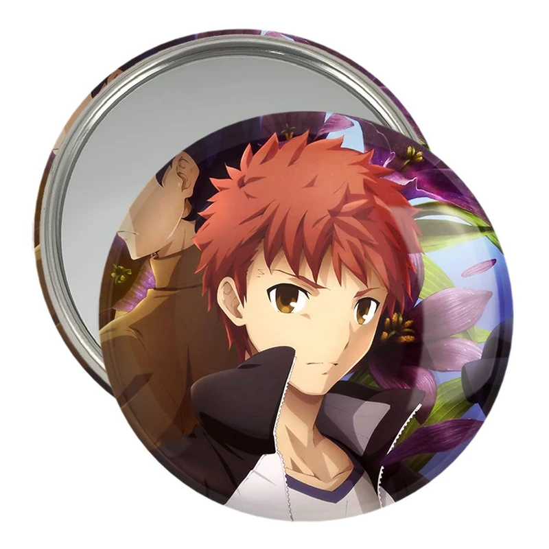 آینه جیبی خندالو مدل شیرو انیمه Fate Stay Night  کد 22789