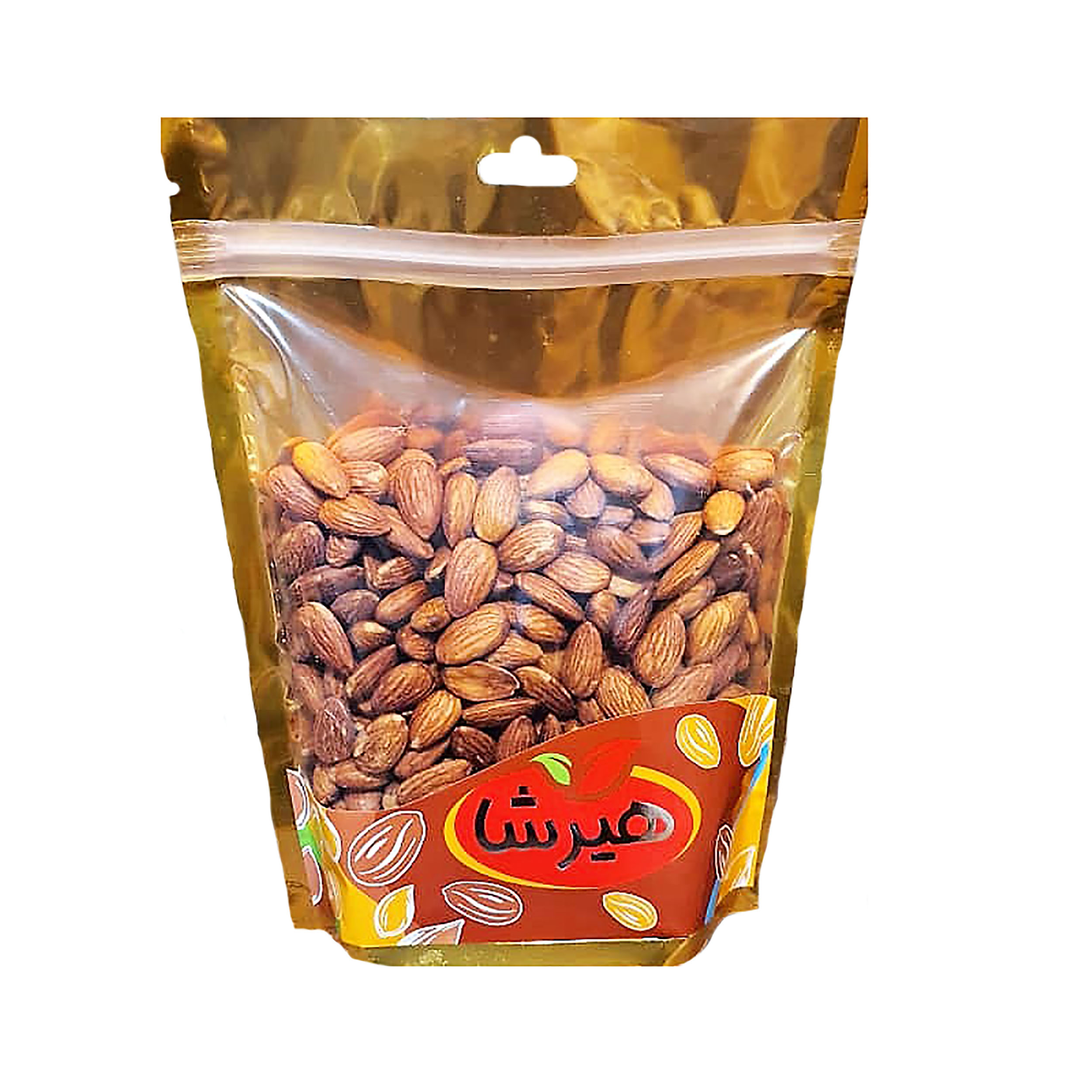 مغز بادام درختی نمکی هیرشا - 450 گرم
