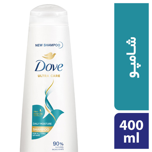 شامپو مخصوص استفاده روزانه داو مدل Daily Moisture حجم 400 میلی لیتر