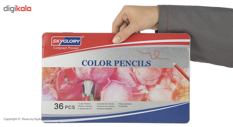 مداد رنگی 36 رنگ اسکای گلوری