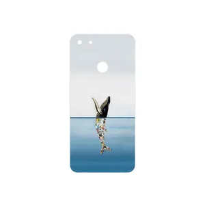MAHOOT Collage of Sea Trash Cover Sticker for Motorola Moto E6 Play