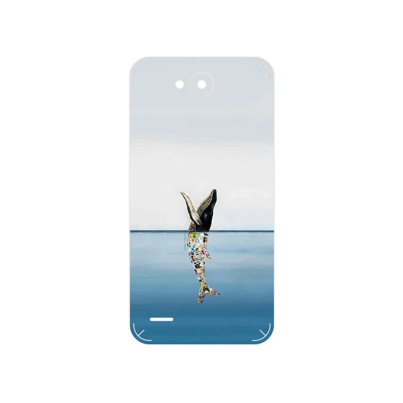 برچسب پوششی ماهوت مدل Collage of Sea Trash مناسب برای گوشی موبایل ال جی X Power 2
