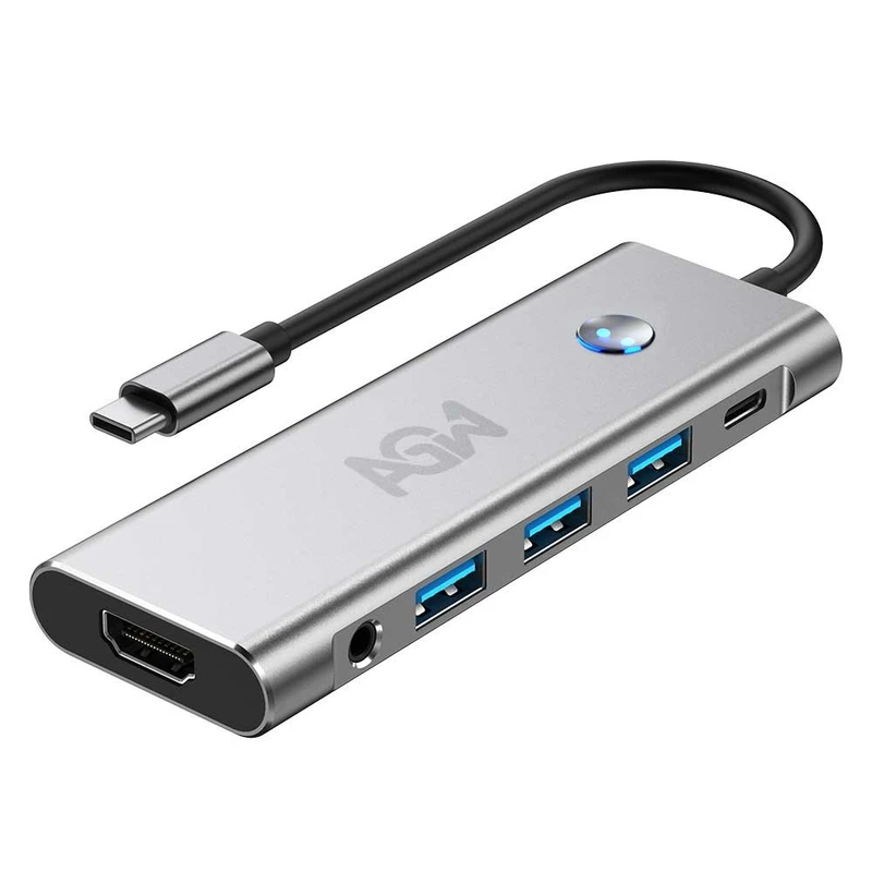  هاب 9 پورت USB-C ای جی دبلیو مدل BYL-2410