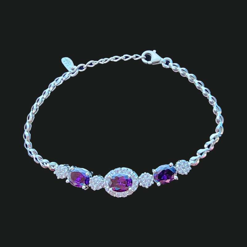 دستبند نقره زنانه مسعود جلالی نقره کار مدل 30602 دستبند نقره زنانه مسعود جلالی نقره کار مدل 30602