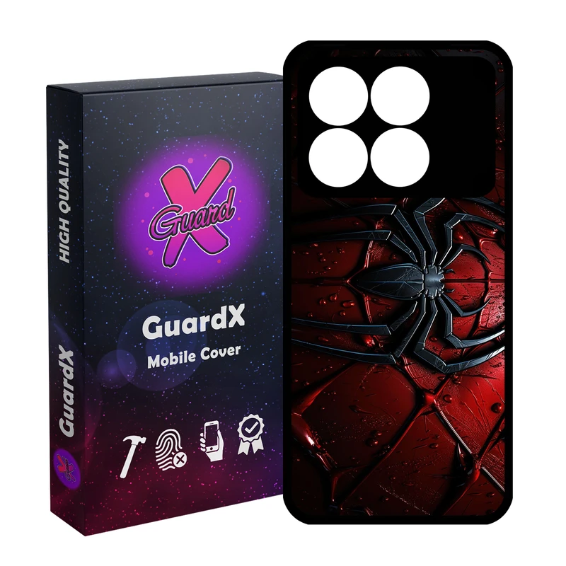 کاور گارد ایکس طرح Spider Man مدل 11085 مناسب برای گوشی موبایل شیائومی Poco X6 Pro 5G / Redmi K70E
