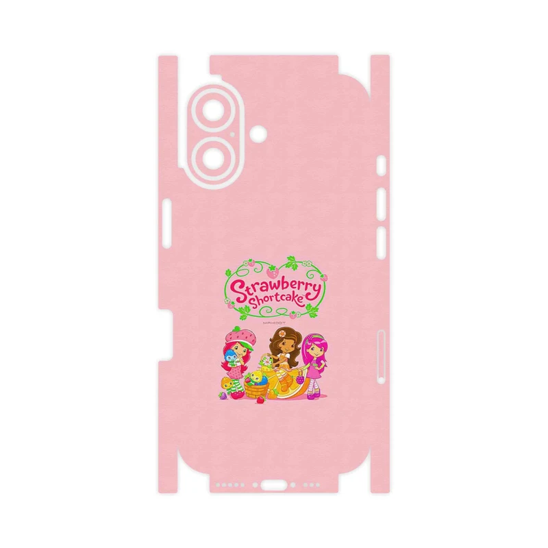 برچسب پوششی ماهوت مدل Strawberry Shortcake-FullSkin مناسب برای گوشی موبایل اپل iPhone 16