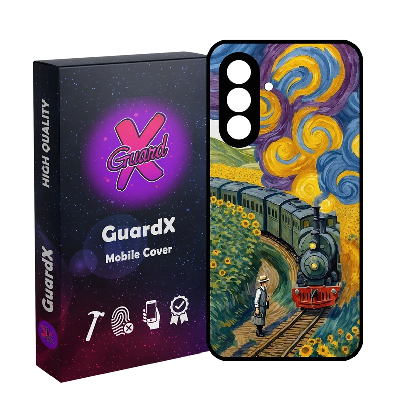 کاور گارد ایکس طرح قطار ونگوگ مدل 10947 مناسب برای گوشی موبایل سامسونگ Galaxy A17 4G / A17 5G