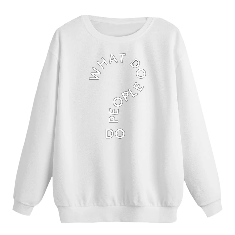 سویشرت زنانه مدل علامت سوال کد p1  