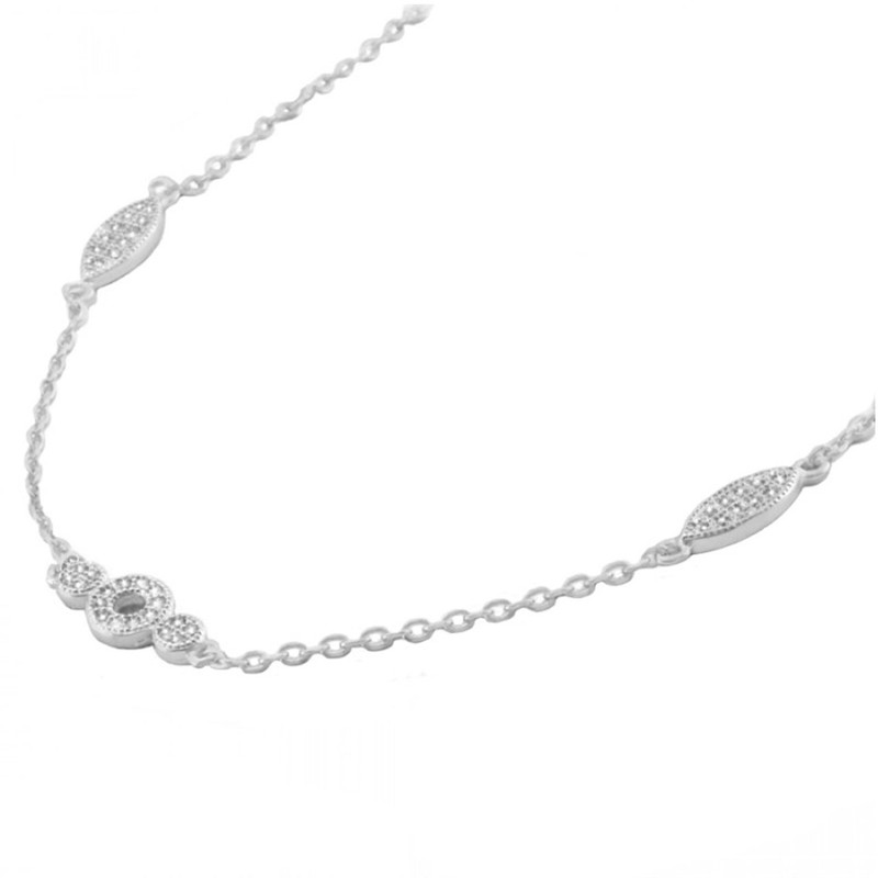 دستبند نقره اقلیمه کد DN110