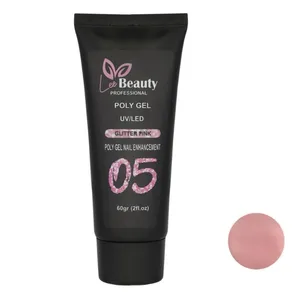 پلی ژل کاشت ناخن لی بیوتی مدل 05 حجم 60 میلی‌لیتر