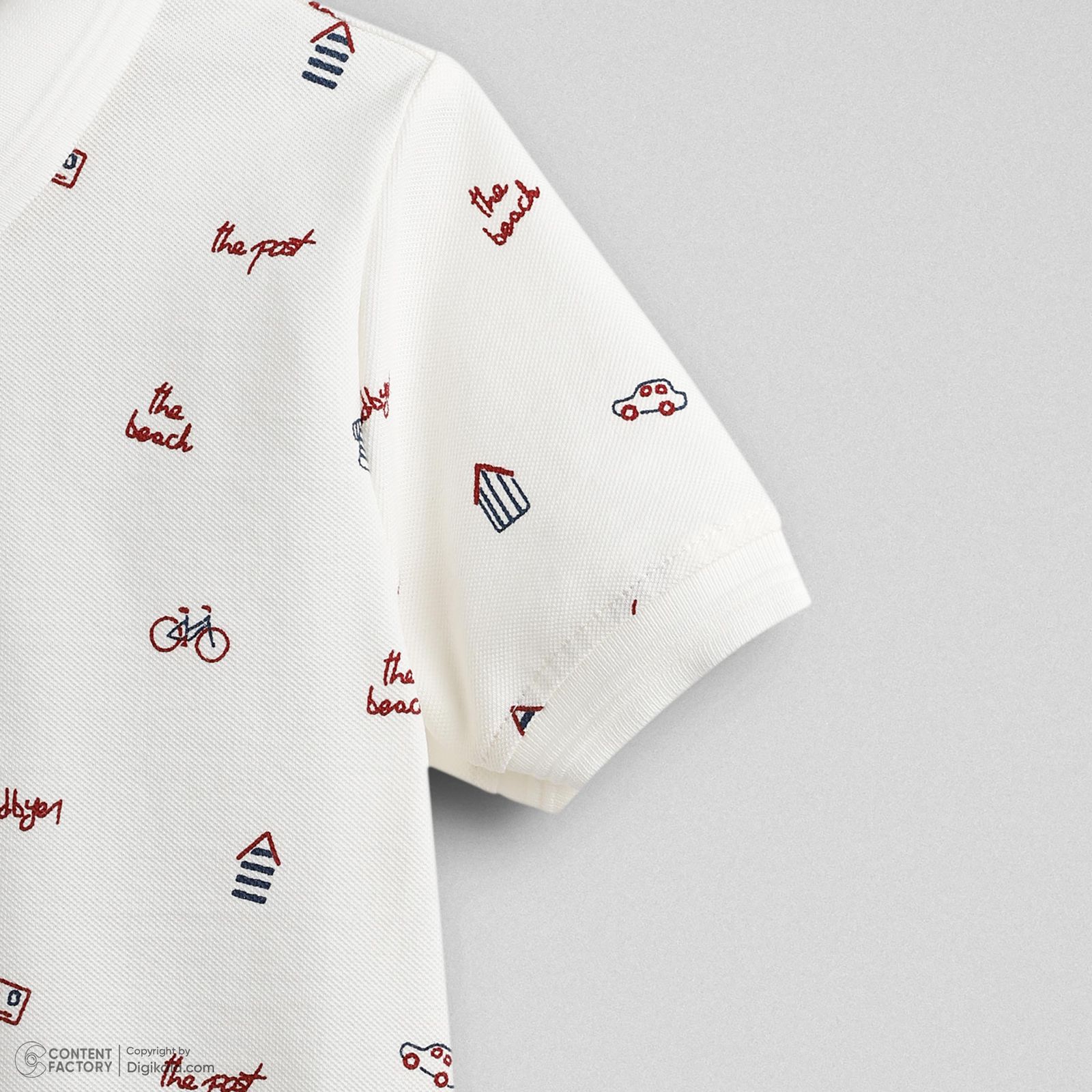 پولوشرت آستین کوتاه پسرانه وان بای وان مدل 2073206610 -  - 5