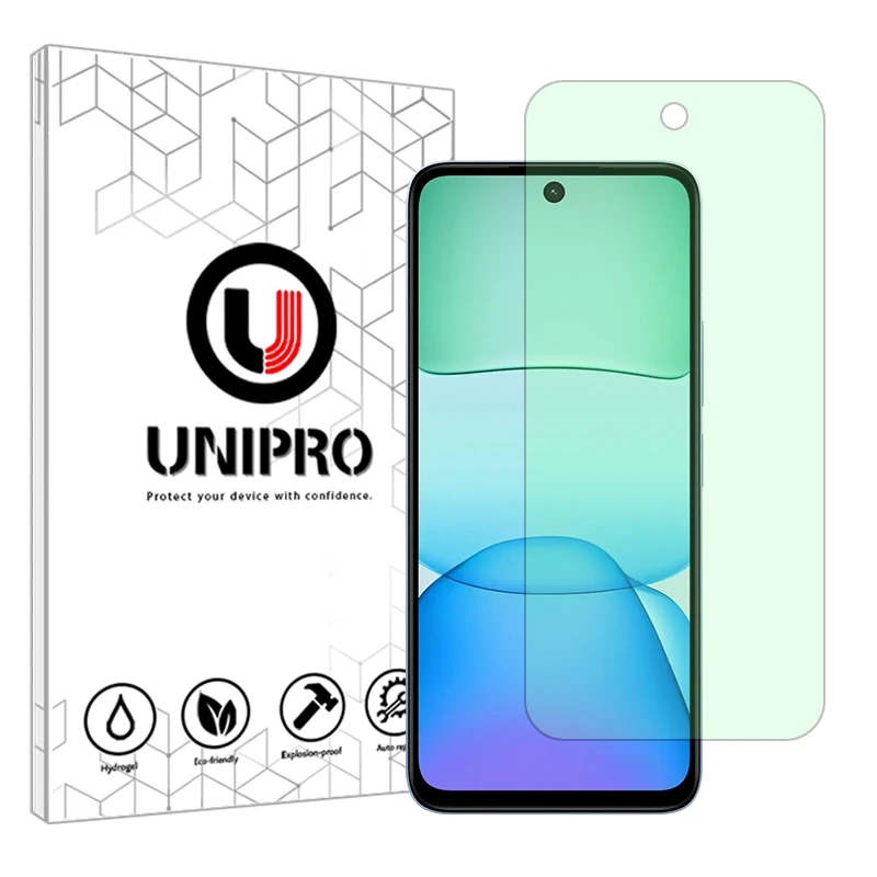 محافظ صفحه نمایش آنتی گرین یونی پرو مدل Explosion Proof مناسب برای گوشی موبایل شیائومی Redmi 13x