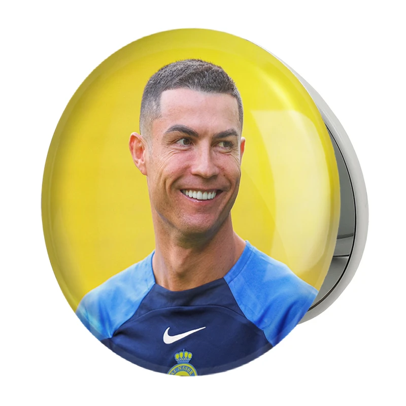 آینه جیبی خندالو طرح کریستیانو رونالدو مدل تاشو کد 36388