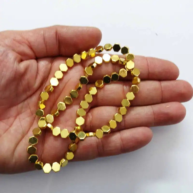 مهره دستبند مدل حدید شش ضلعی کد MO-1021 مجموعه 40 عددی