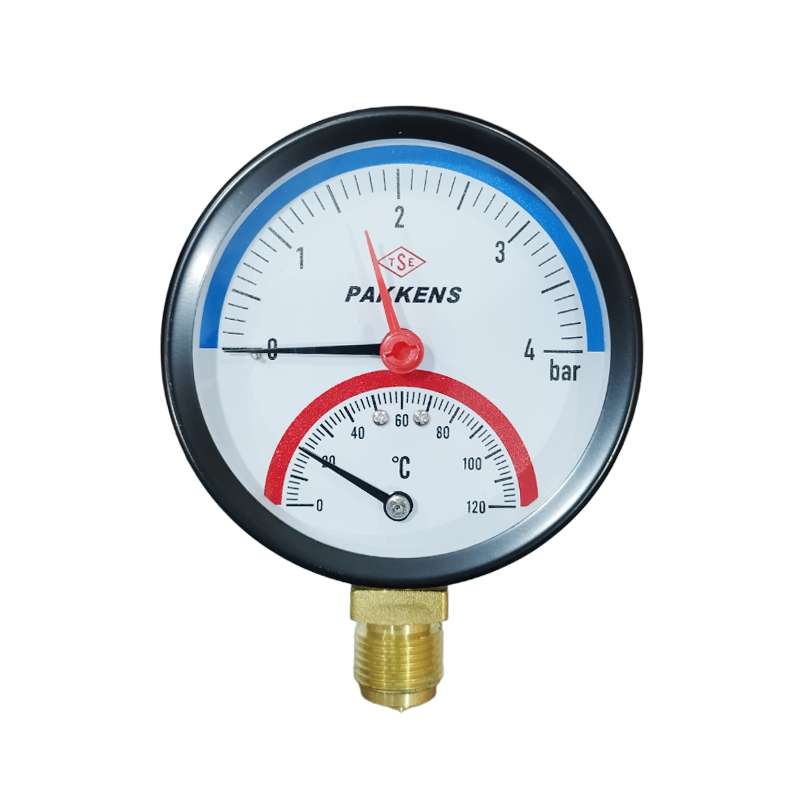 گیج دما و فشار پکنز مدل 4Bar-120C