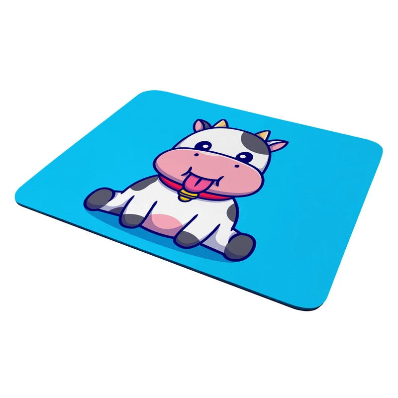 ماوس پد هومرو مدل A15-SIZE2437 طرح گاو فانتزی